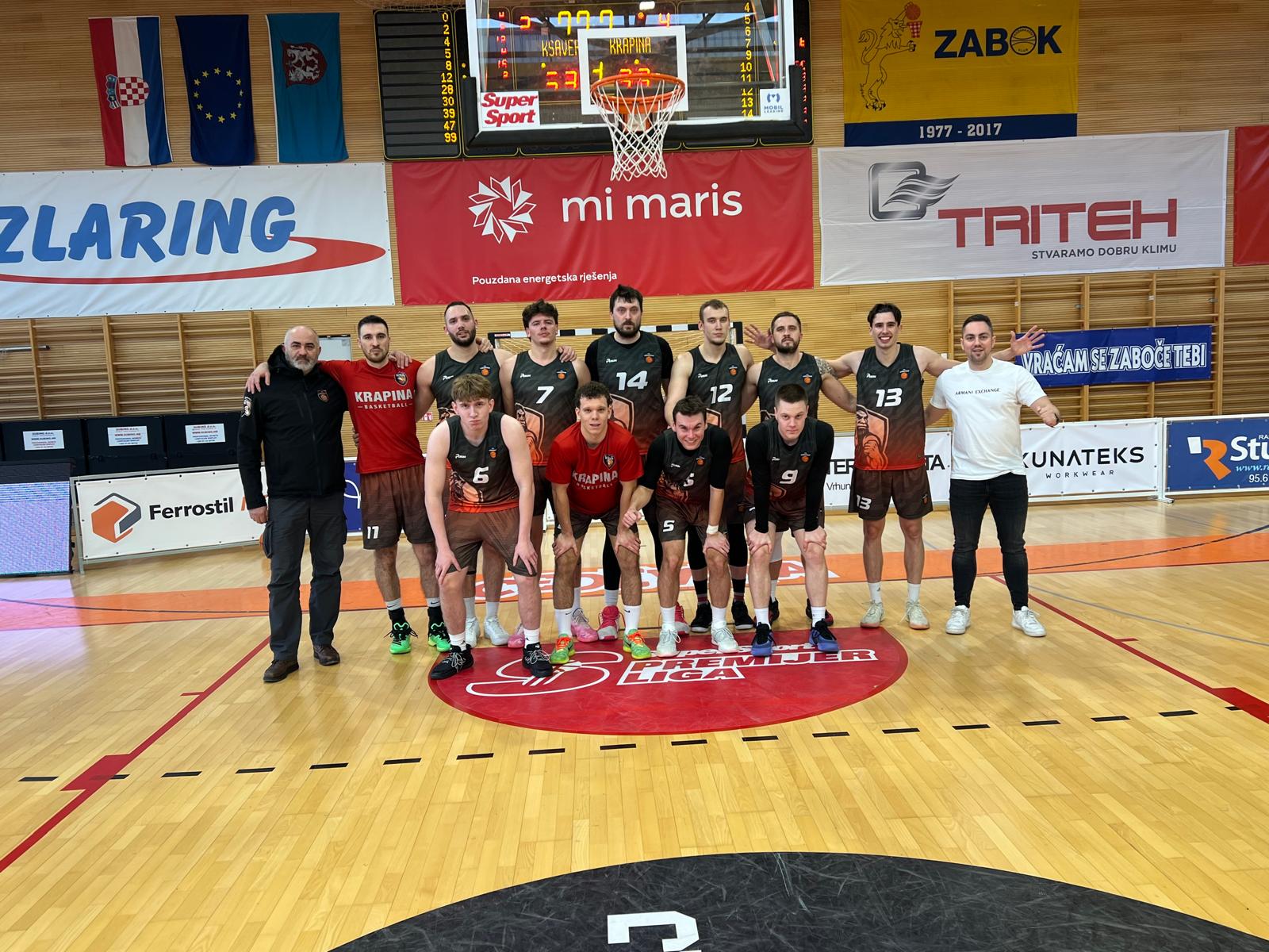 Dominantna Krapina s 25 poena razlike nadjačala Ksaver, Đurkan briljirao s 30 koševa