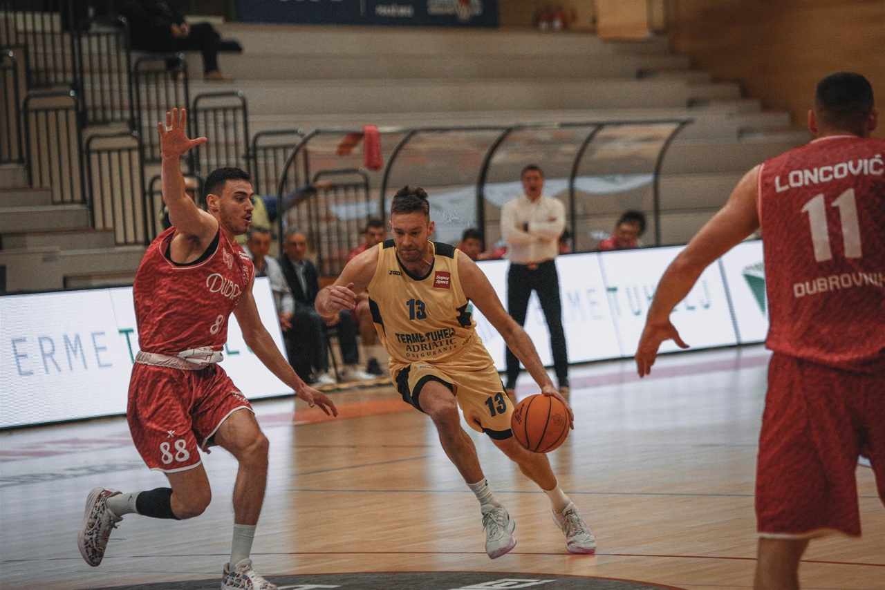 Dominantna pobjeda Zaboka za 12. trijumf sezone: Dubrovnik savladan s 23 koša razlike