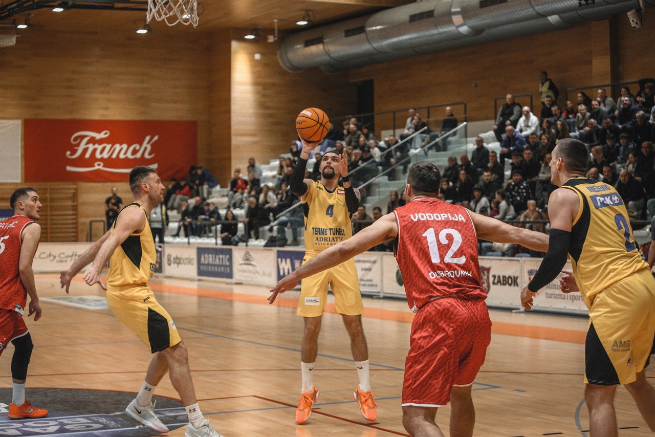 Dominantna pobjeda Zaboka za 12. trijumf sezone: Dubrovnik savladan s 23 koša razlike