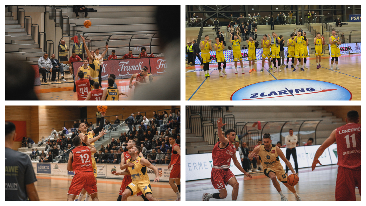 Dominantna pobjeda Zaboka za 12. trijumf sezone: Dubrovnik savladan s 23 koša razlike