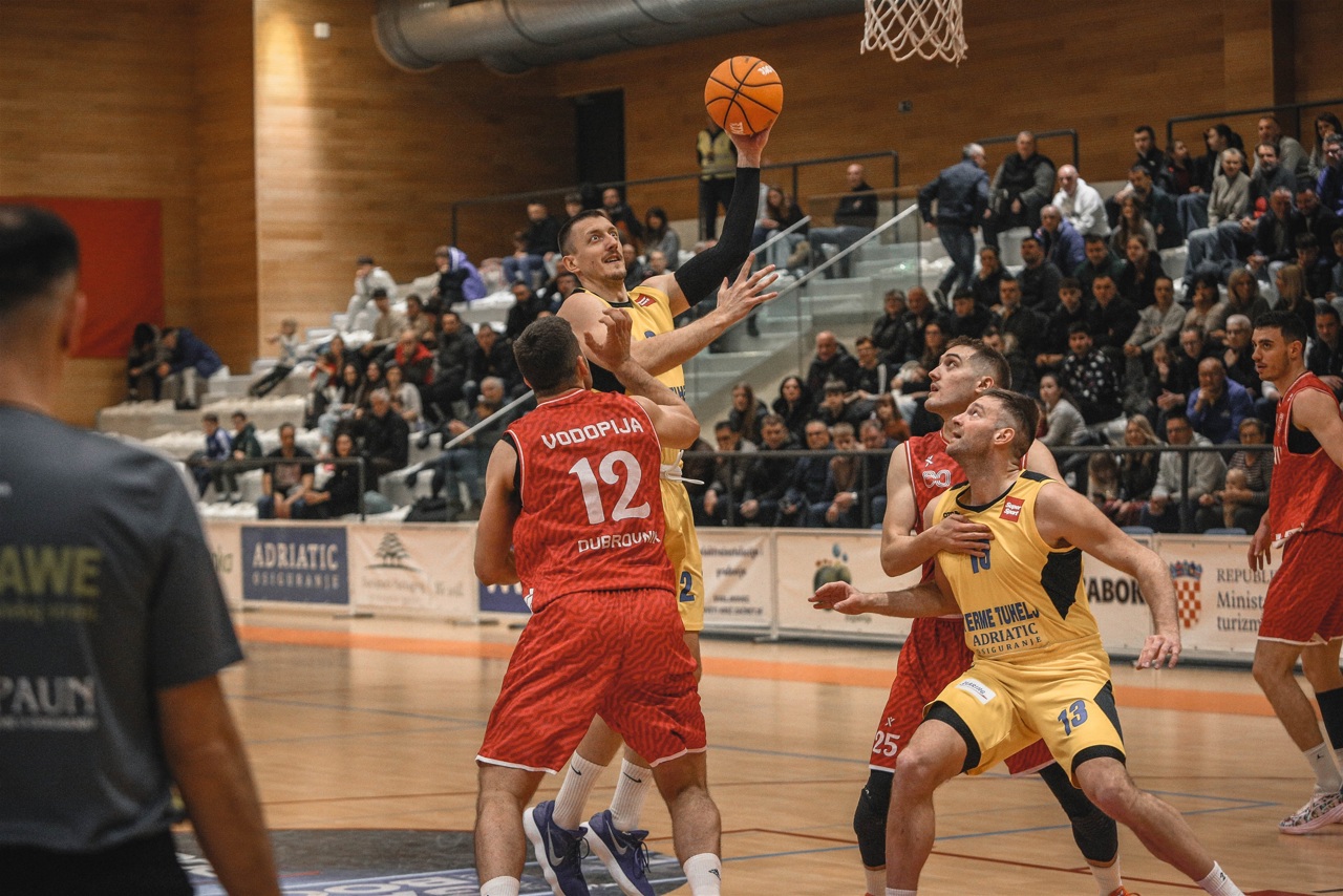 Dominantna pobjeda Zaboka za 12. trijumf sezone: Dubrovnik savladan s 23 koša razlike