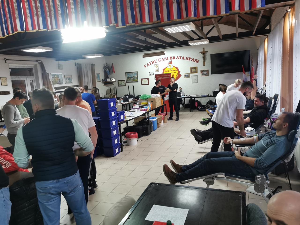 Donja Stubica: Prikazano 458 darivatelja, prikupljena 401 doza