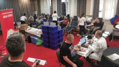Donja Stubica: Prikazano 458 darivatelja, prikupljena 401 doza