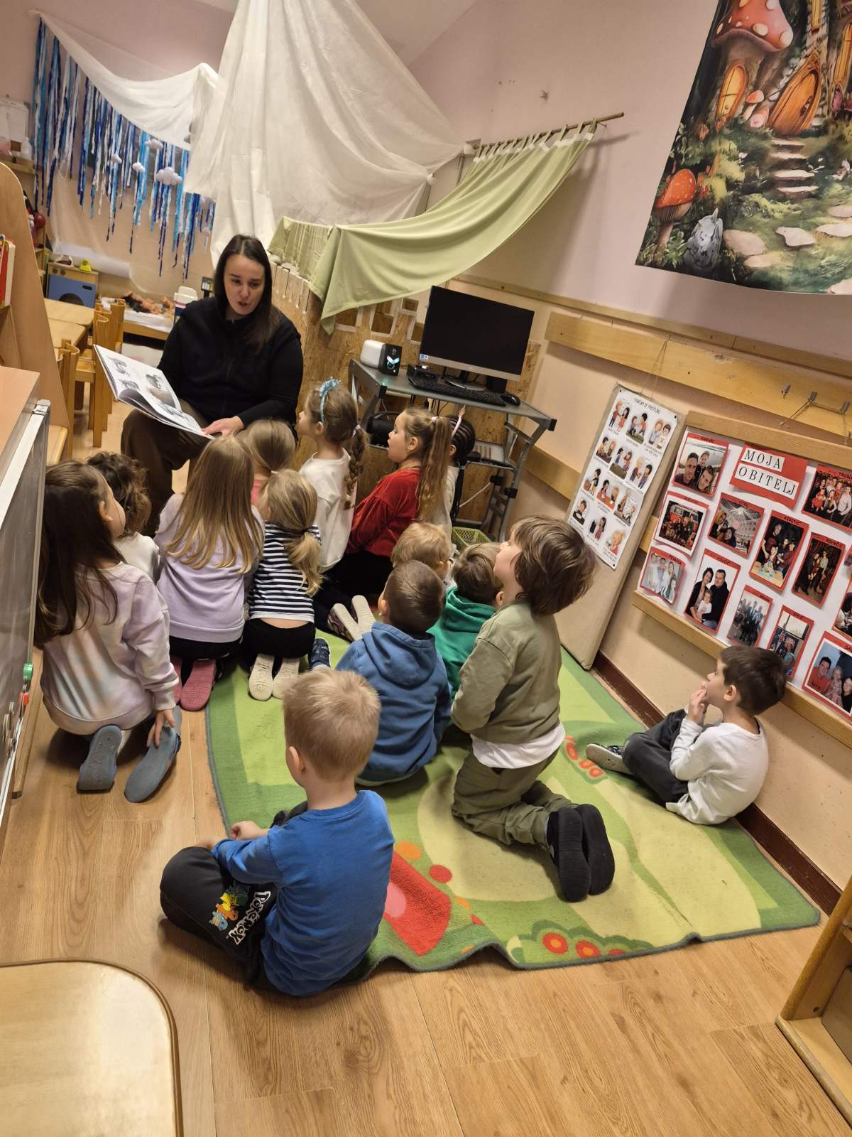 "15 po 15 – Rođeni za čitanje": "Mujceki" iz Dječjeg vrtića Kozarčeva u središtu nacionalne inicijative