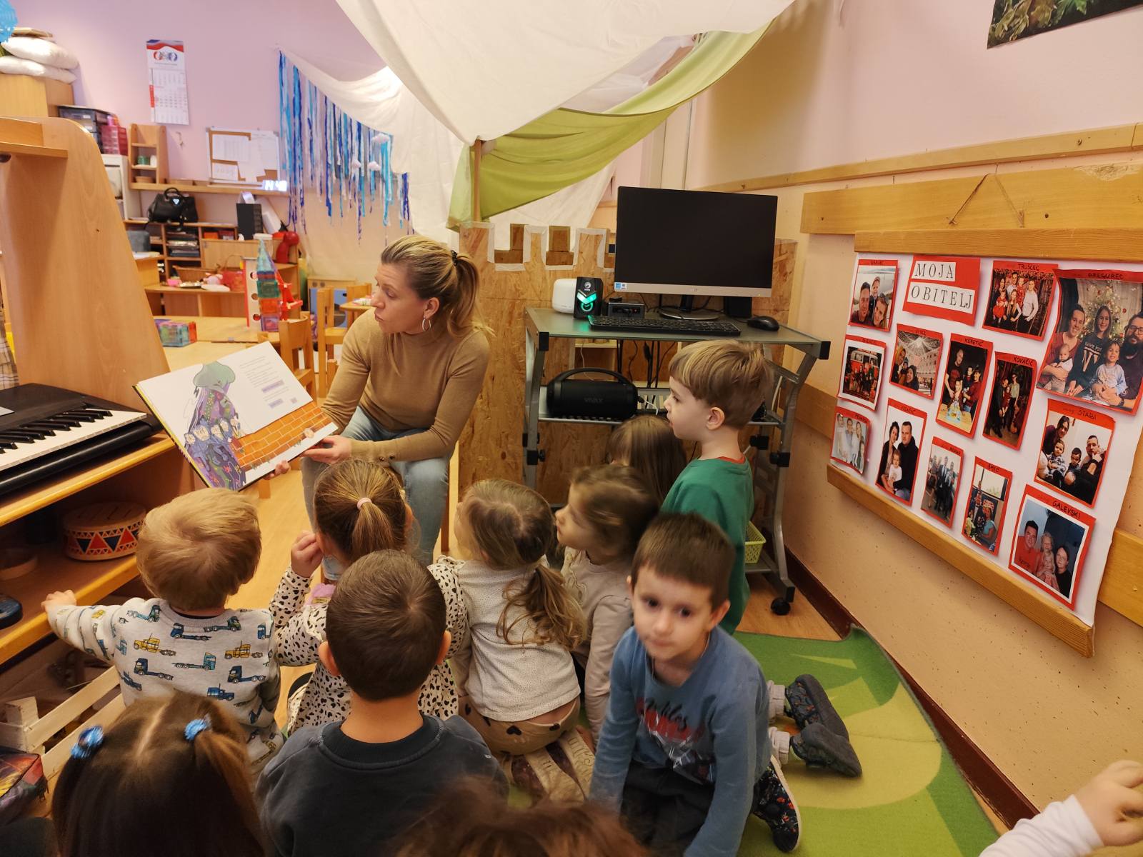 "15 po 15 – Rođeni za čitanje": "Mujceki" iz Dječjeg vrtića Kozarčeva u središtu nacionalne inicijative