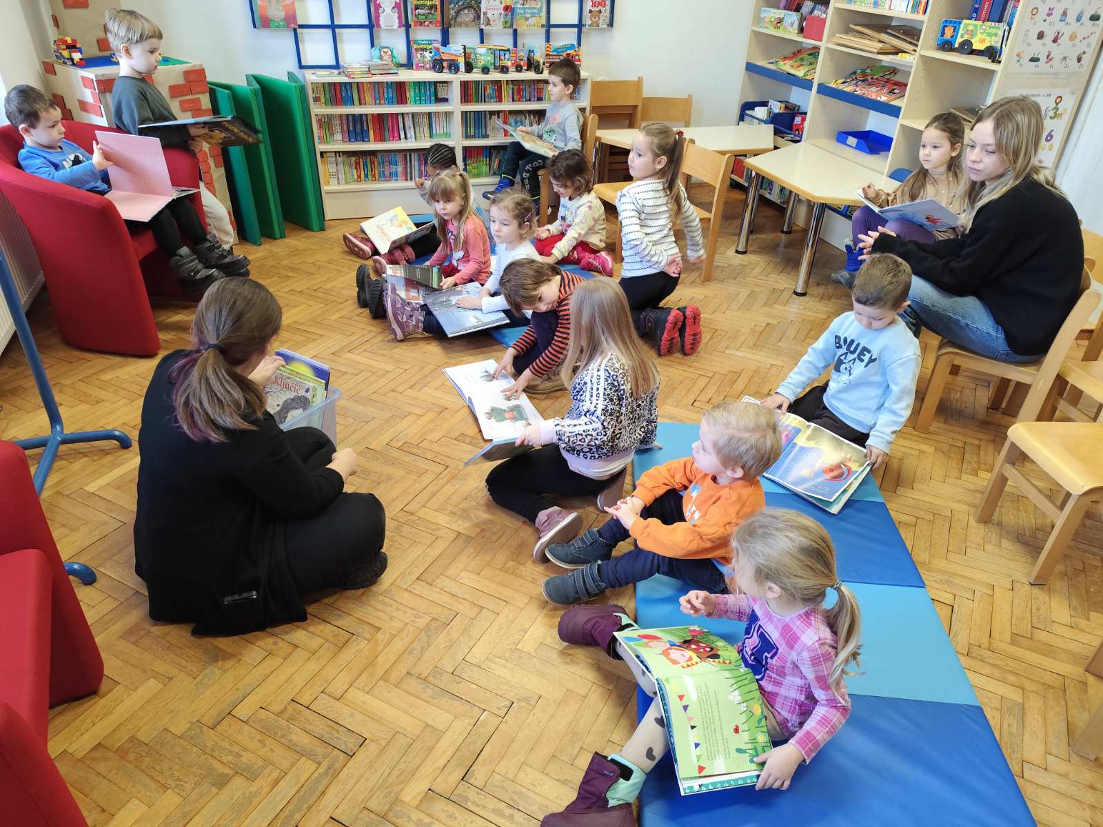 "15 po 15 – Rođeni za čitanje": "Mujceki" iz Dječjeg vrtića Kozarčeva u središtu nacionalne inicijative