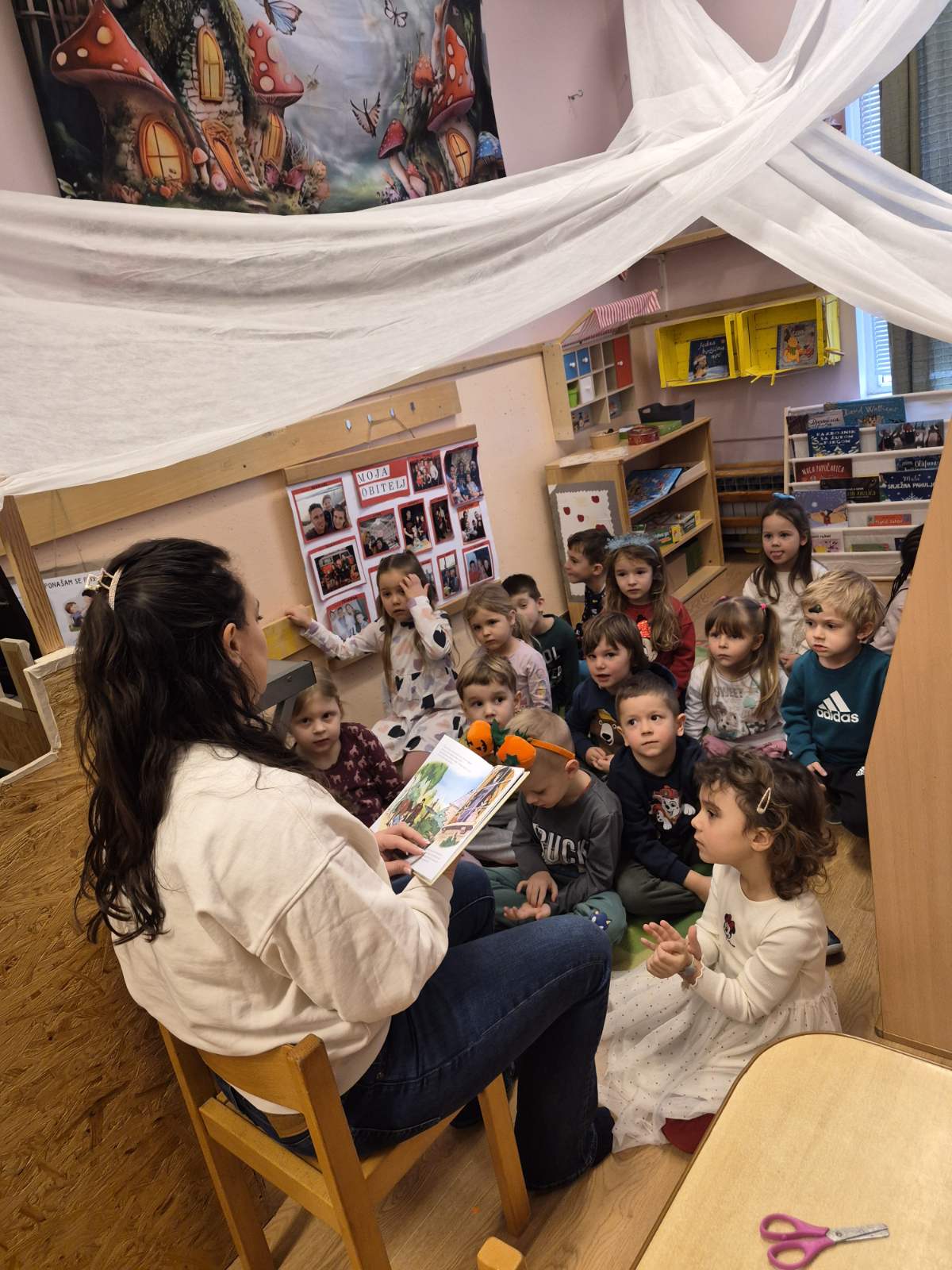 "15 po 15 – Rođeni za čitanje": "Mujceki" iz Dječjeg vrtića Kozarčeva u središtu nacionalne inicijative