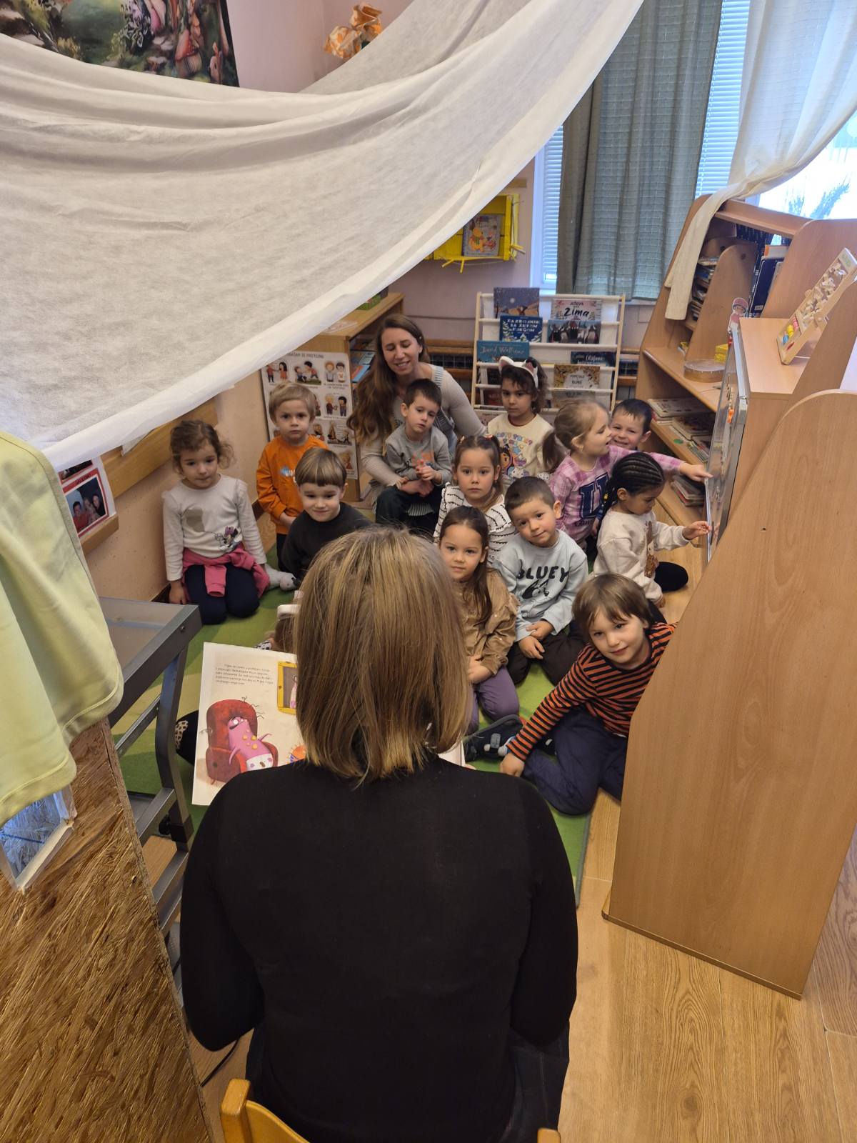 "15 po 15 – Rođeni za čitanje": "Mujceki" iz Dječjeg vrtića Kozarčeva u središtu nacionalne inicijative