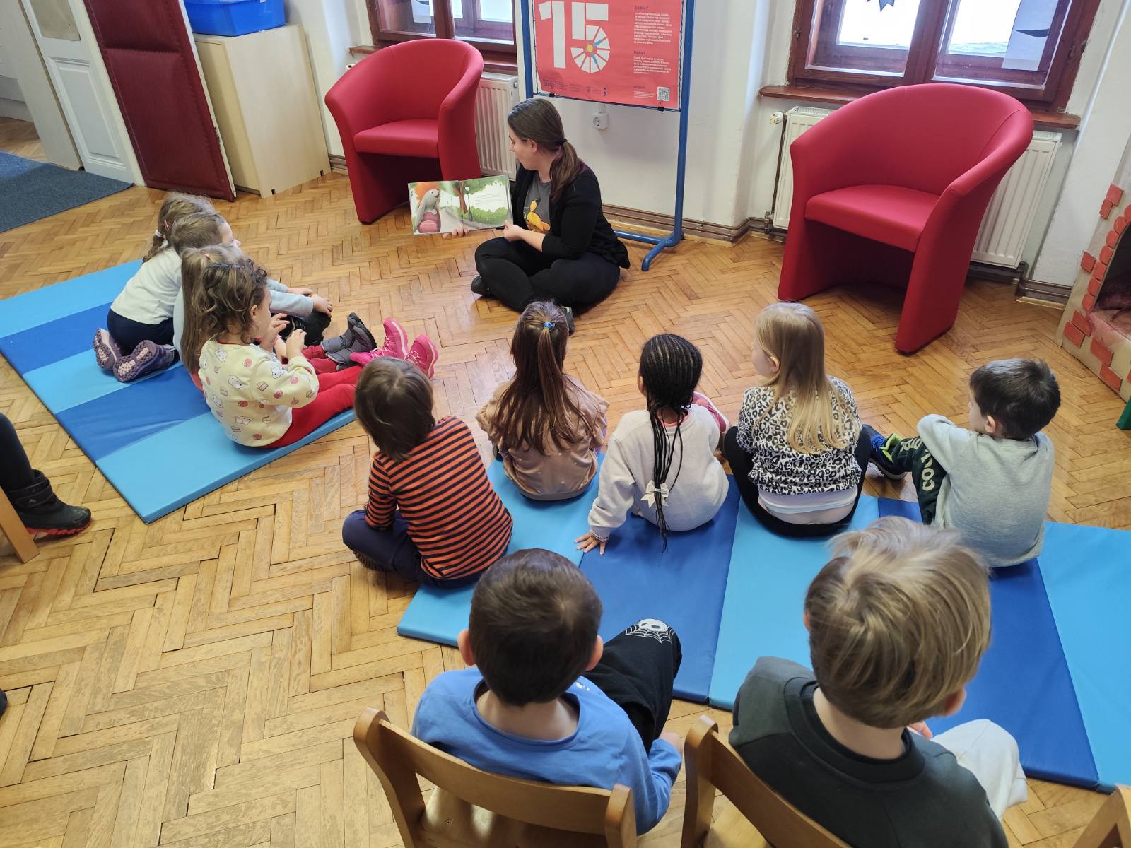 "15 po 15 – Rođeni za čitanje": "Mujceki" iz Dječjeg vrtića Kozarčeva u središtu nacionalne inicijative