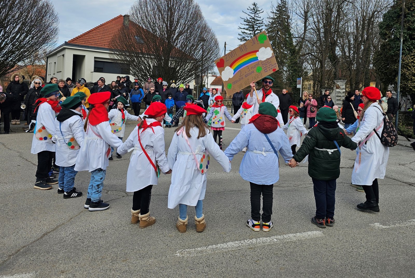 Anđeli "Cvrkutići" osvojili 300 eura i srca publike na fašniku u Svetom Križu Začretju