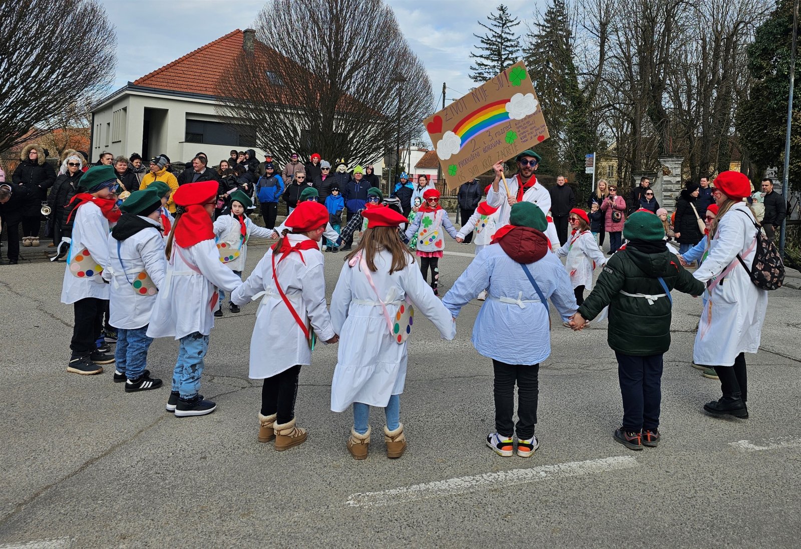 Anđeli "Cvrkutići" osvojili 300 eura i srca publike na fašniku u Svetom Križu Začretju