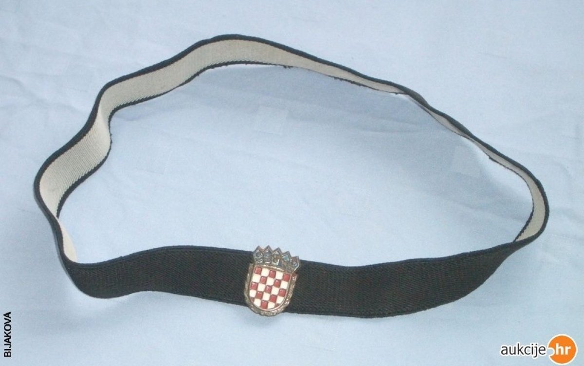 Crna traka s hrvatskim grbom: Od simbola ratnog doba do kolekcionarskog predmeta od 90 eura