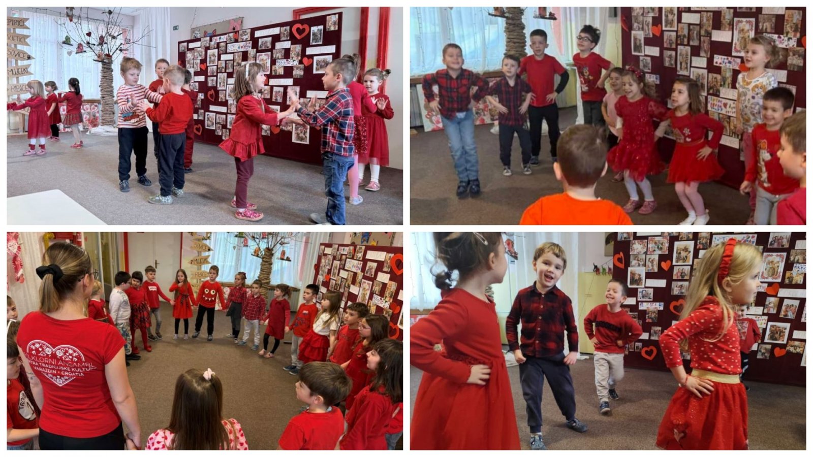 Djeca iz vrtića "Kozarčeva" proslavila Valentinovo uz folklorni program i tradiciju