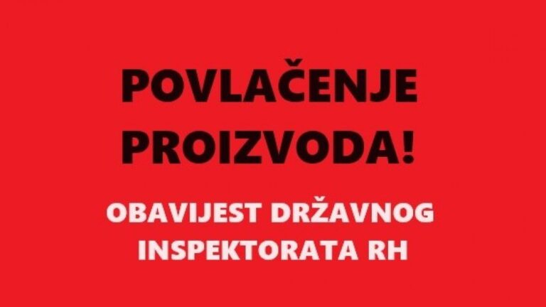 Hrvatski Državni inspektorat povlači velik broj proizvoda za dojenčad zbog prisutnosti opasnog toksina