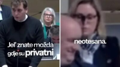 Incident u Gradskoj skupštini: Zastupnica Dina Dogan uvredama napala Možemovca Matka Dujmovića