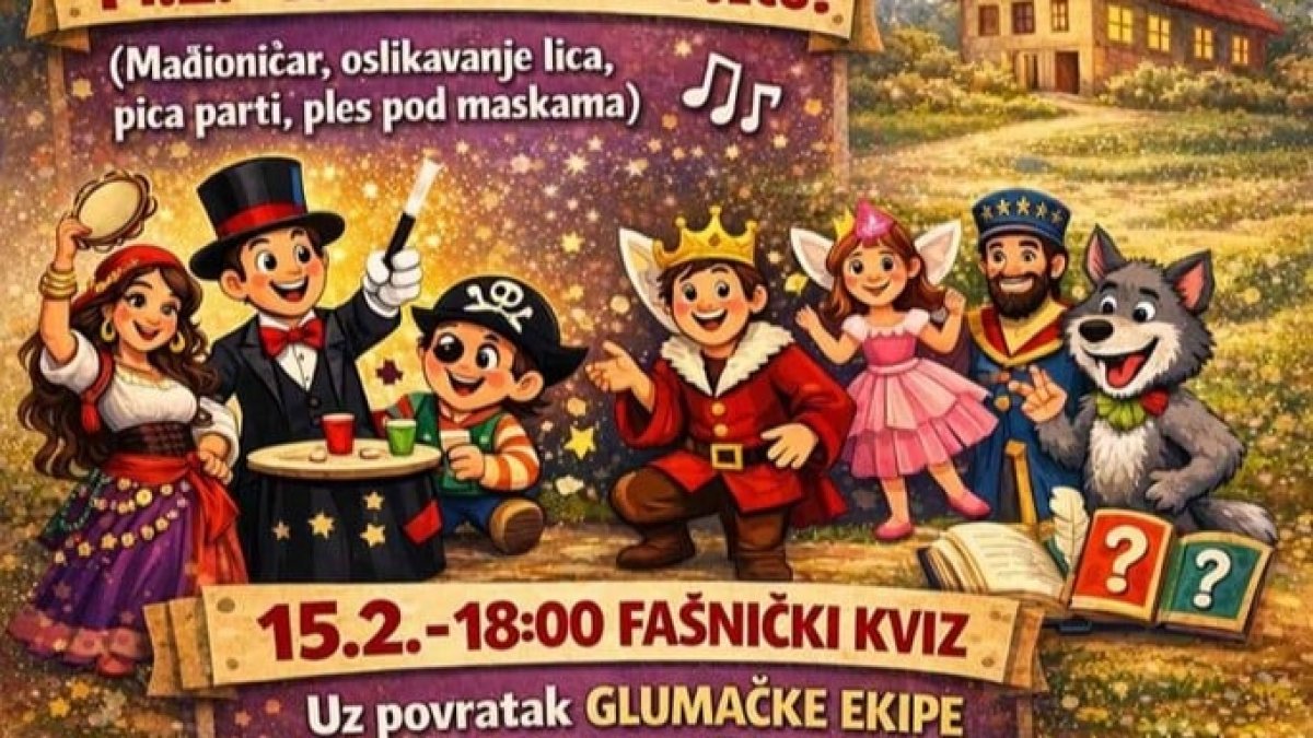 Karnevalska groznica u Zagorskim Selima: Dvodnevni program za sve uzraste