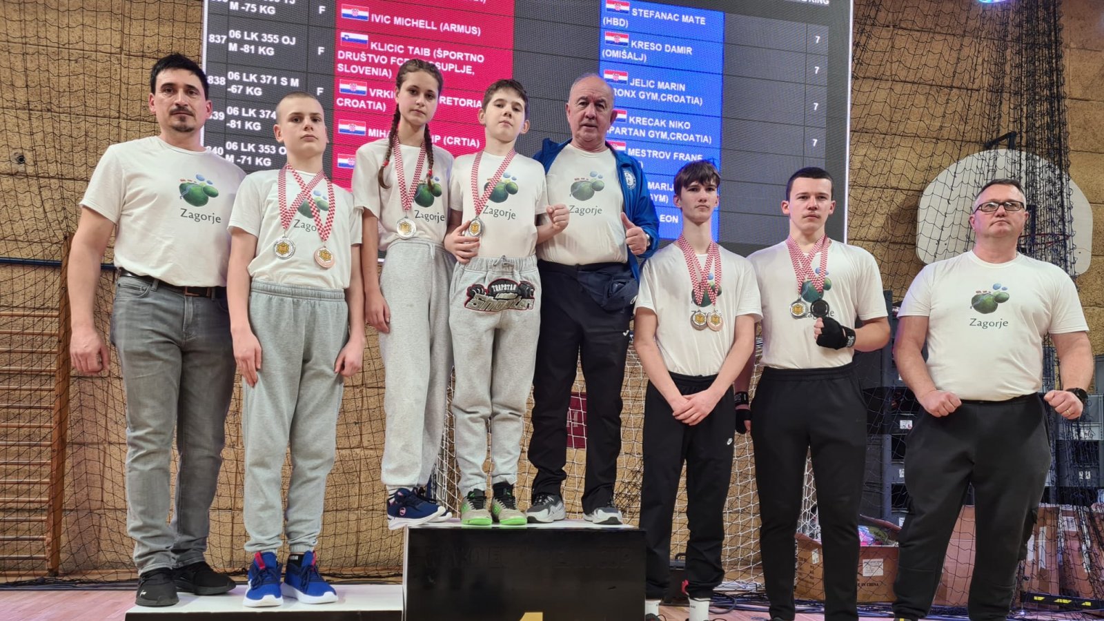 Klan Ninja Zabok: Osam medalja s međunarodnog turnira u Karlovcu 2026.