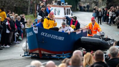 Kolinda Grabar-Kitarović oduševljena kreativnošću Grobničana: Maska s Antarktike izazvala salve smijeha