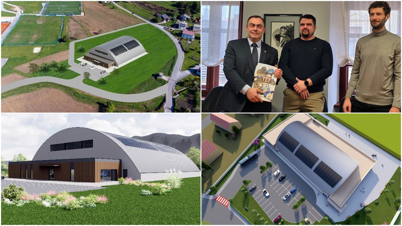 Krapina ulaže u sport: Počinje izgradnja polivalentne dvorane i prve zatvorene teniske dvorane u Krapinsko-zagorskoj županiji