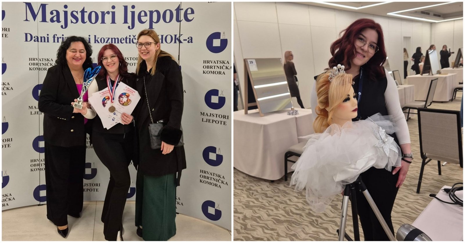 Krapinska frizerka Nikolina Levak okitila se s dvije brončane medalje na Državnom prvenstvu