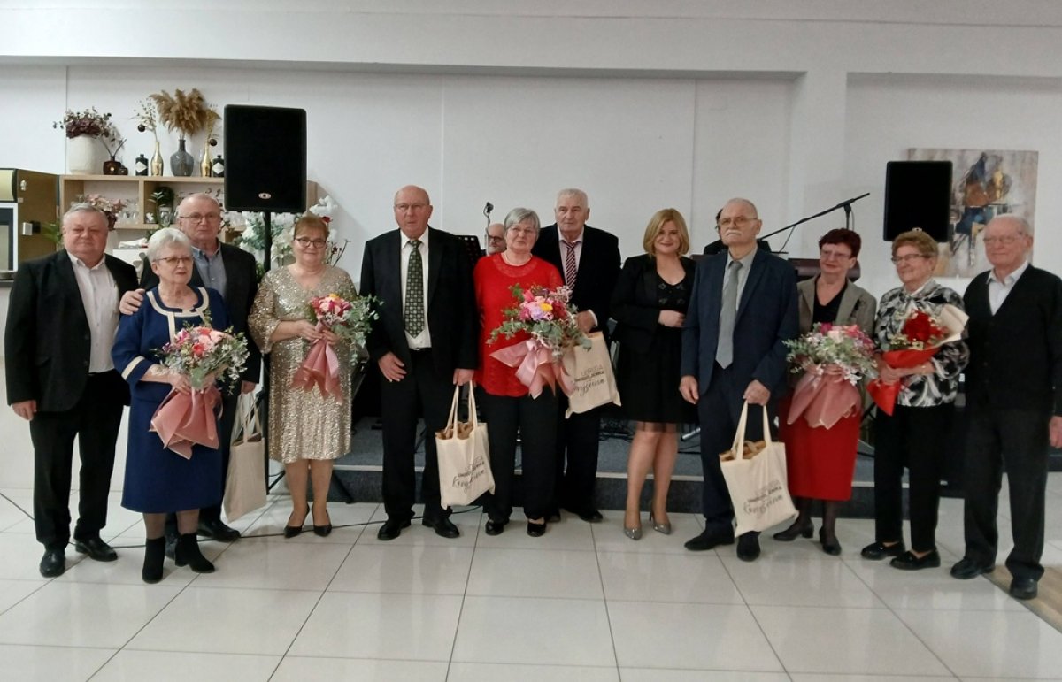 Ljubav slavljena u Konjščini: Parovi obilježili zlatne i dijamantne godišnjice braka