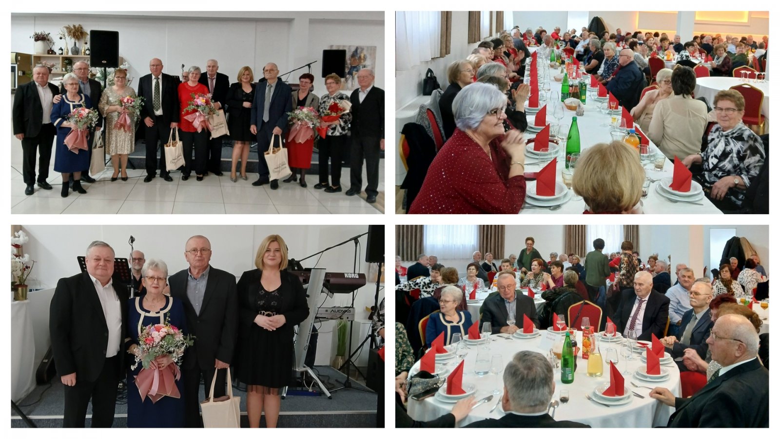 Ljubav slavljena u Konjščini: Parovi obilježili zlatne i dijamantne godišnjice braka