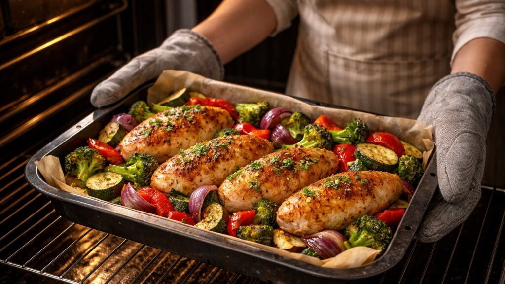 Nedjeljni ručak bez grižnje savjesti: Recept za sočnu piletinu i povrće idealno za dijetu