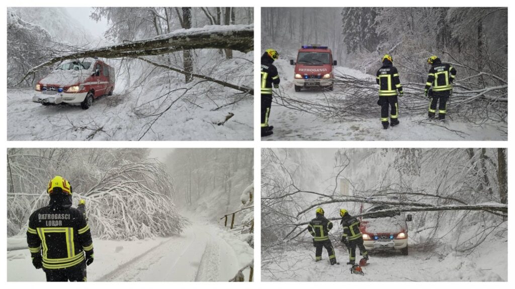 Nevrijeme u Loboru: Vatrogasno vozilo oštećeno, načelnica Jembrih zahvaljuje hrabrim službama