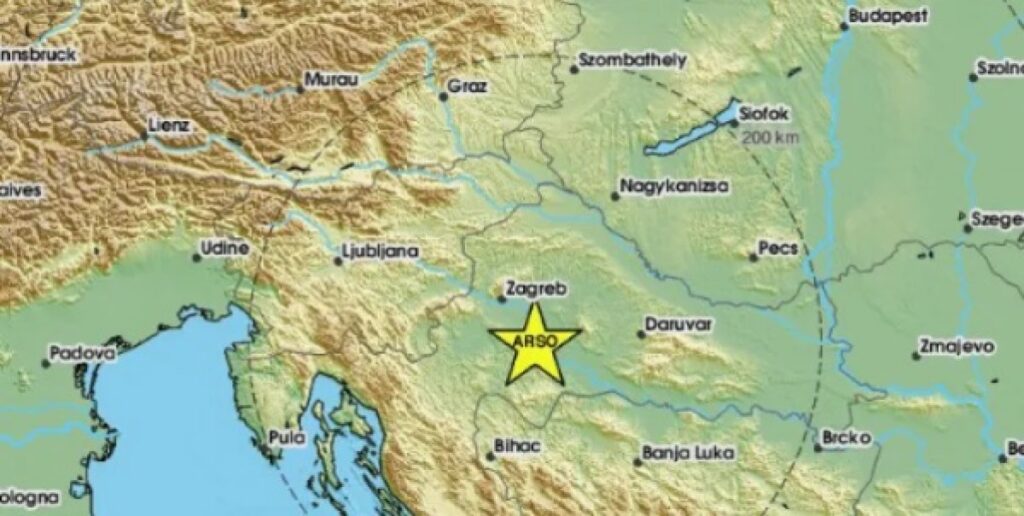 Novi potres u blizini Zagreba nakon sinoćnjih podrhtavanja: “Tutnjava par sekundi”