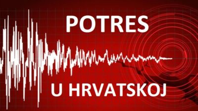 Novi slab potres pogodio središnji dio Hrvatske