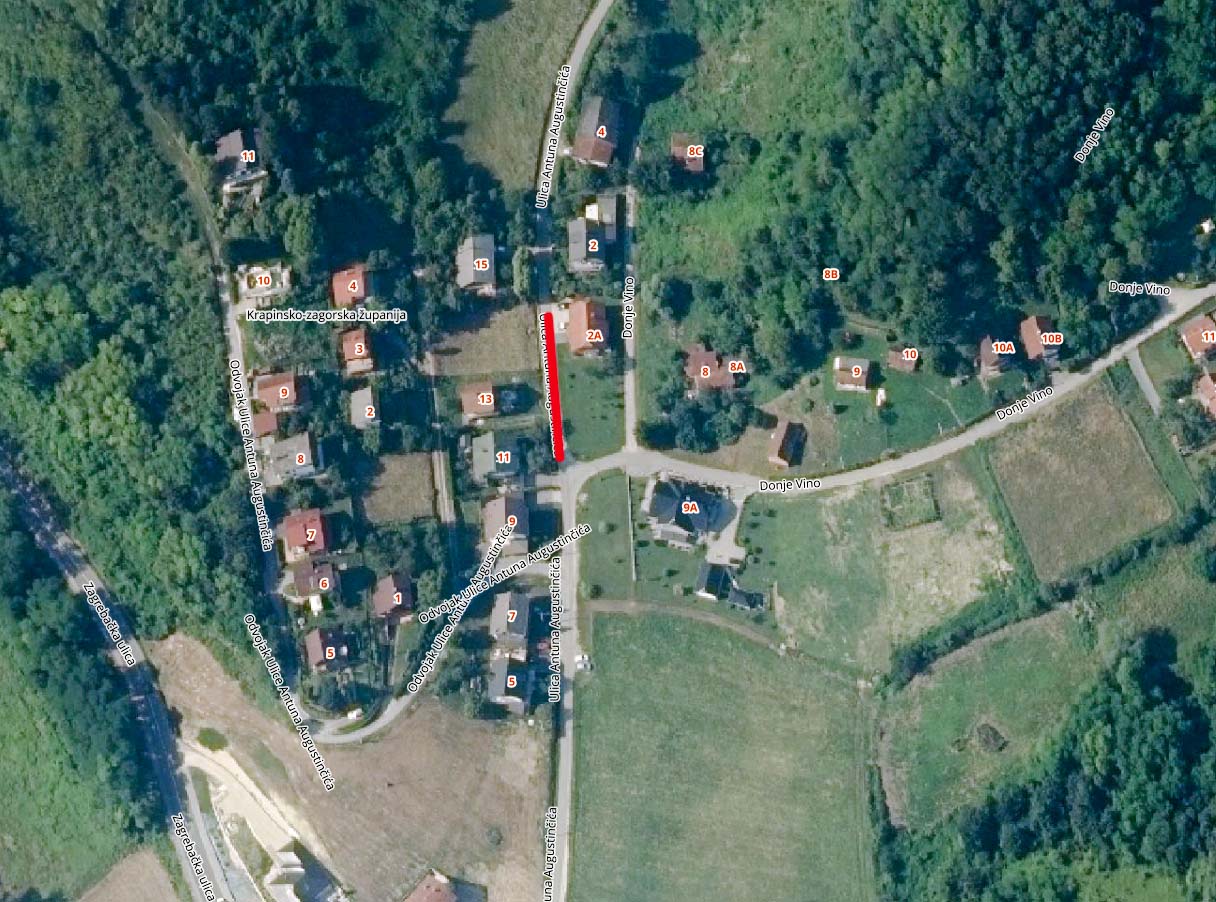 Obavijest o privremenoj obustavi prometa u Krapinskim Toplicama – radovi na kanalu bez alternativnog puta