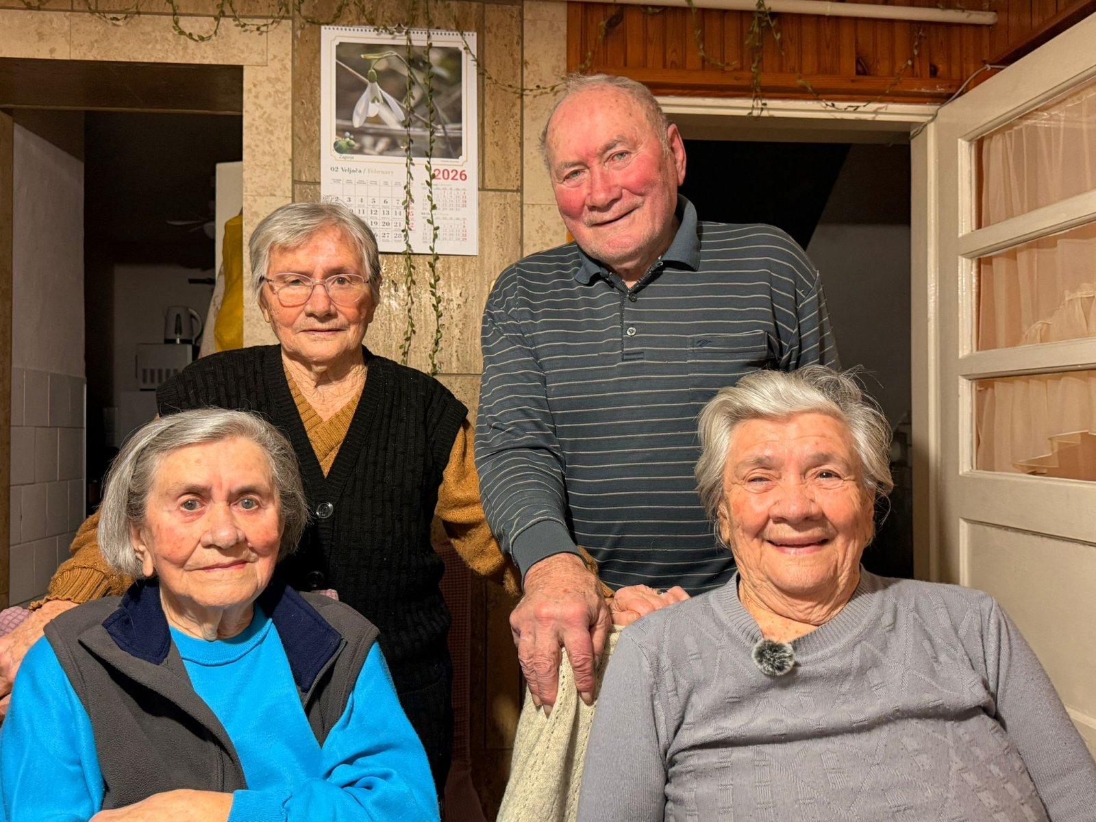 Obiteljska dugovječnost u Zagorju: Josip i tri sestre zajedno slave 367 godina života!