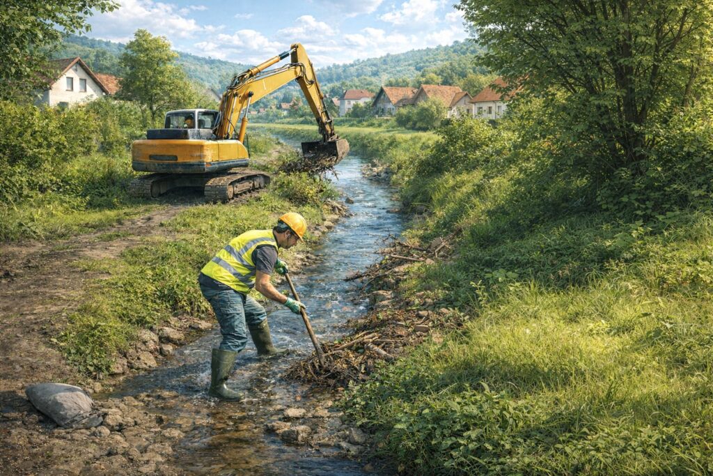 Obvezna suglasnost vlasnika zemljišta za radove na vodotocima u Velikom Trgovišću i okolici 2026. godine