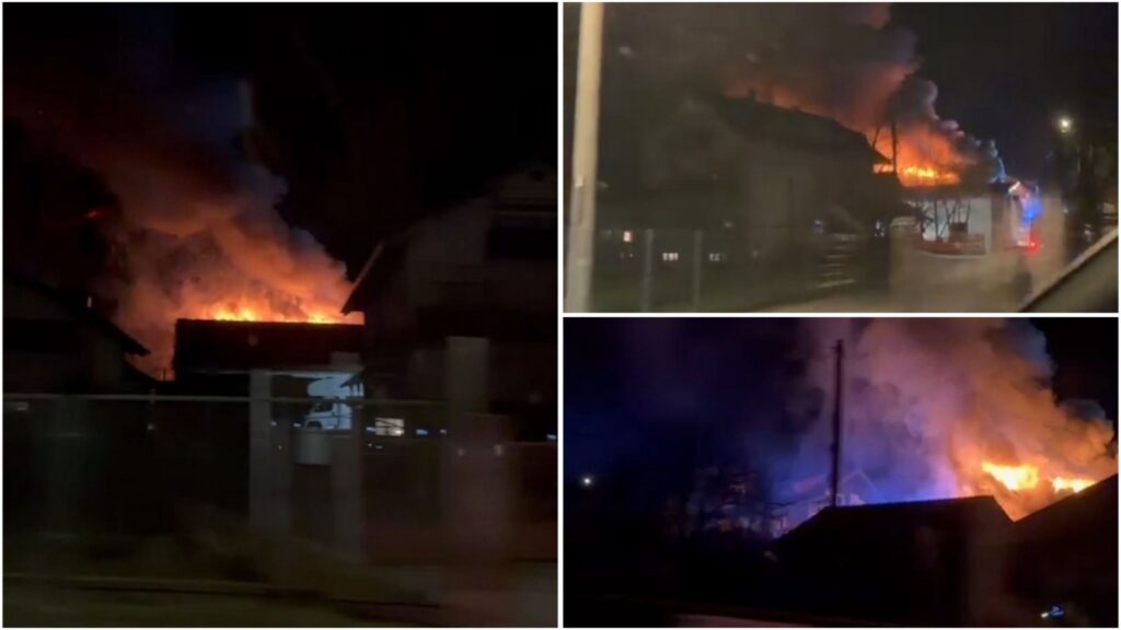 Požar u Bedekovčini: Intervencija vatrogasaca u ulici Antuna Mihanovića