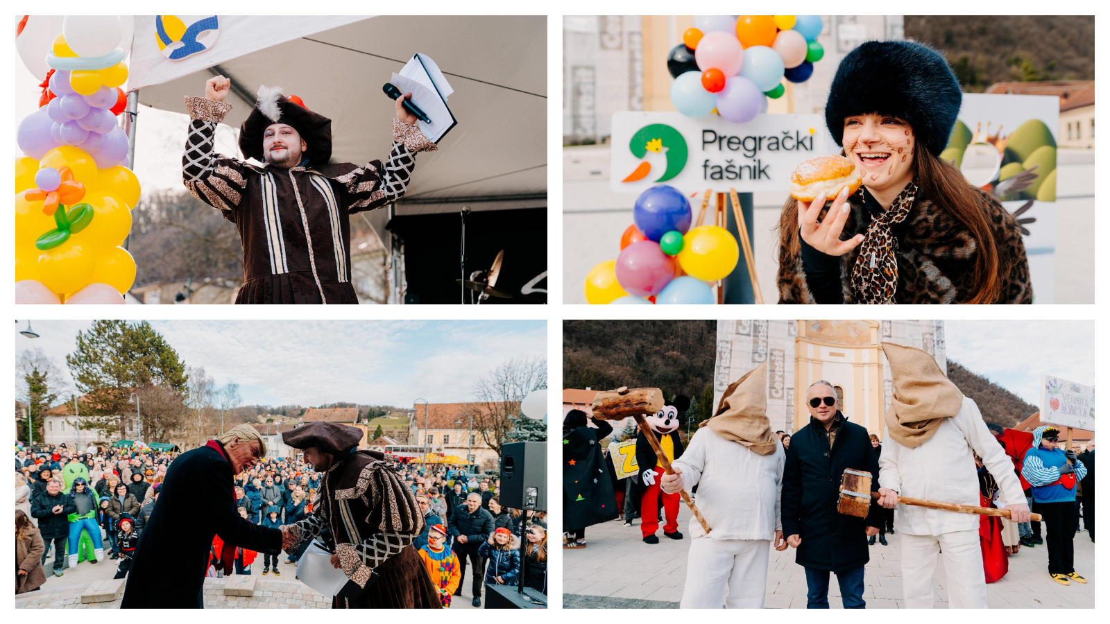 "Pregrački fašnik": Karnevalska fešta s maštovitim kreacijama, glazbom i tradicijom na Trgu Gospe Kunagorske
