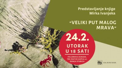 Promocija knjige “Veliki put Malog Mrava” Mirka Ivanjeka u Donjoj Stubici