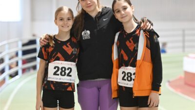 Prva državna medalja i oboreni rekordi za mladu Saru Bunčec na Dvoranskom prvenstvu