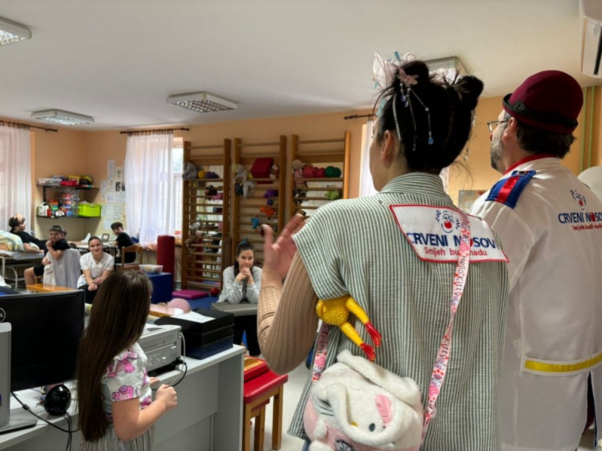 Razveseljavanje najmlađih: Klaunovi "Crvenih nosova" donose radost u bolnicu Krapinske Toplice