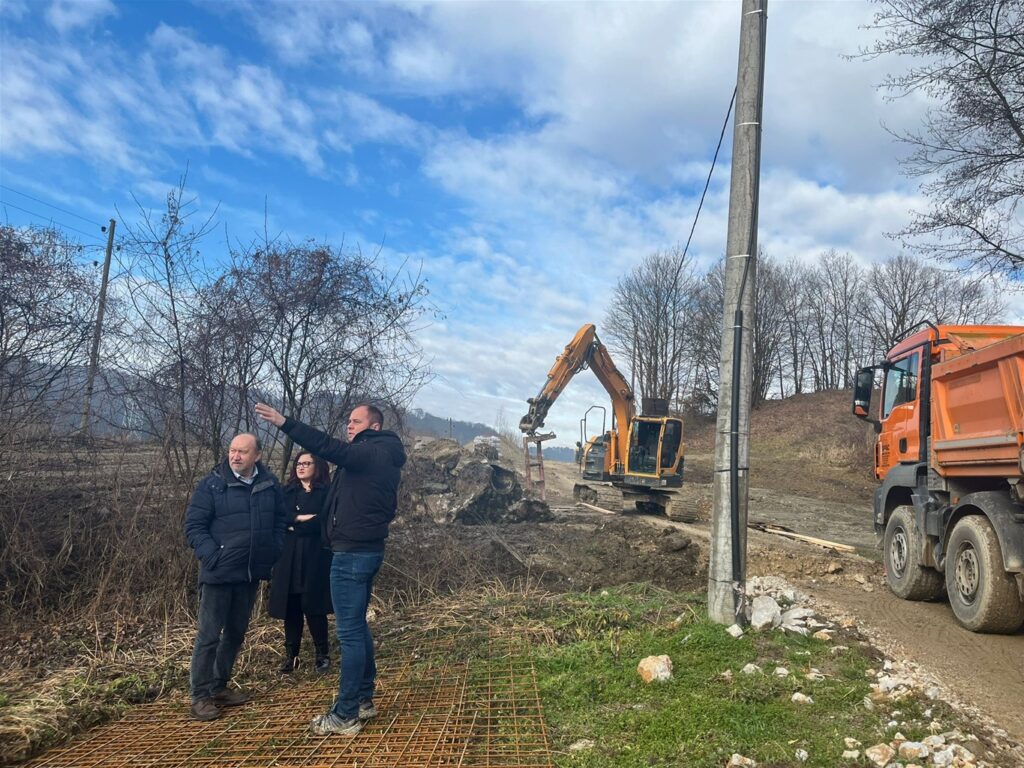 Rekonstrukcija ceste Mače pod brijeg: Napredak projekta potvrđen na tjednoj koordinaciji