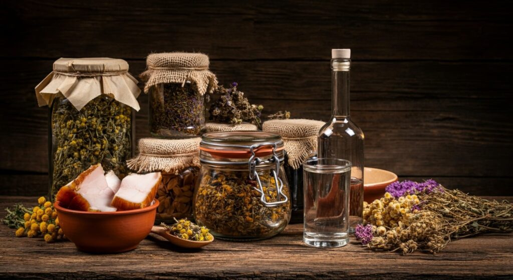 Tradicionalne metode liječenja: Zaboravljeni recepti iz bakinih ljekarni sa svinjskom masti i rakijom