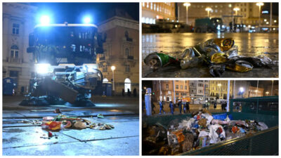 Troškovi čišćenja zagrebačkog Trga nakon dočeka rukometaša: Iznos od 4.603 eura