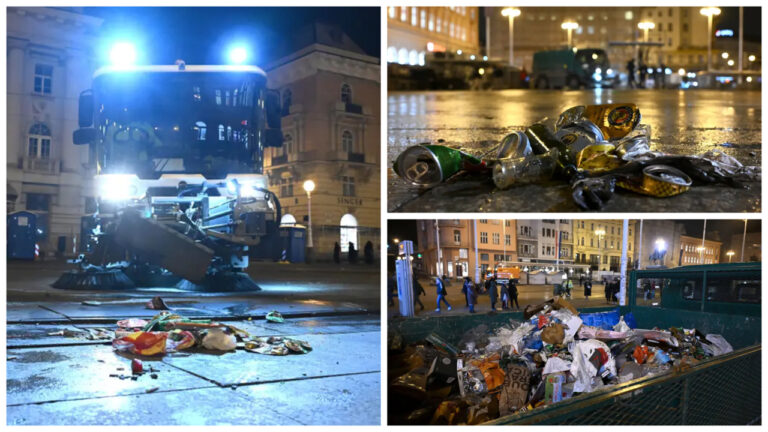 Troškovi čišćenja zagrebačkog Trga nakon dočeka rukometaša: Iznos od 4.603 eura