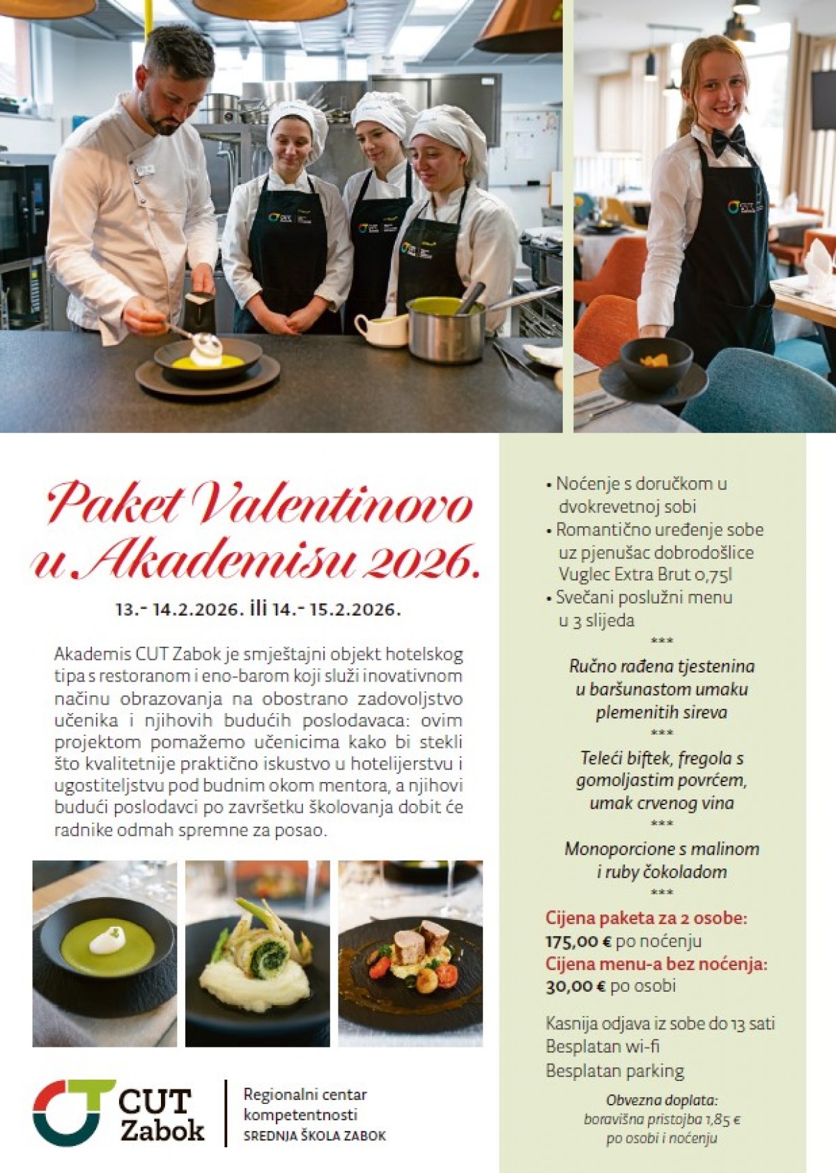 Valentinovo u srcu Zagorja: Kulinarski užici za zaljubljene parove