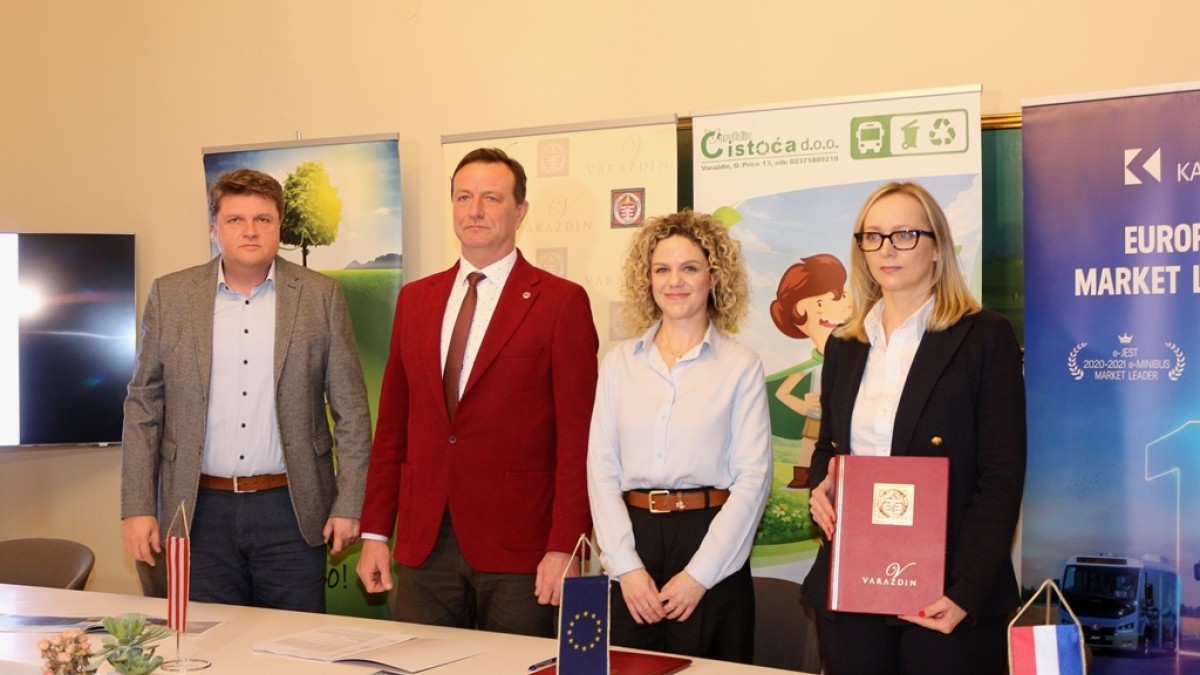 Varaždin dobiva sedam novih električnih autobusa: Potpisan ugovor vrijedan preko 4 milijuna eura