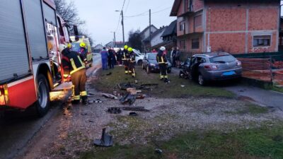 Više ozlijeđenih u teškom sudaru blizu Siska