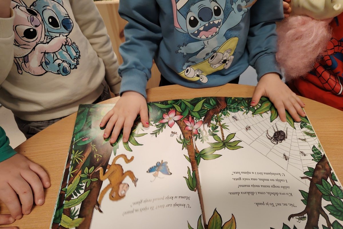 Vrtić Budinščina pridružio se nacionalnoj inicijativi "15 po 15" za poticanje čitanja