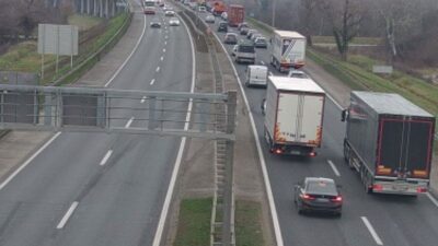 Zastoj na A3 prema Bregani: Nesreća i kolone kamiona uzrokuju prometni kaos