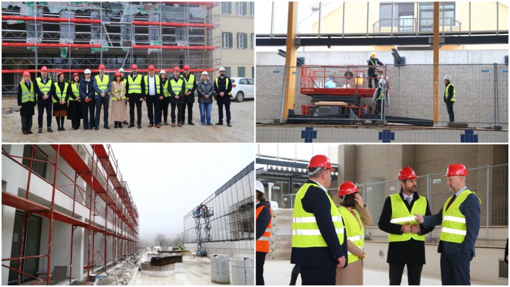 Značajan napredak radova na wellness centru i bazenu u Stubičkim Toplicama, uz podršku ministra i župana