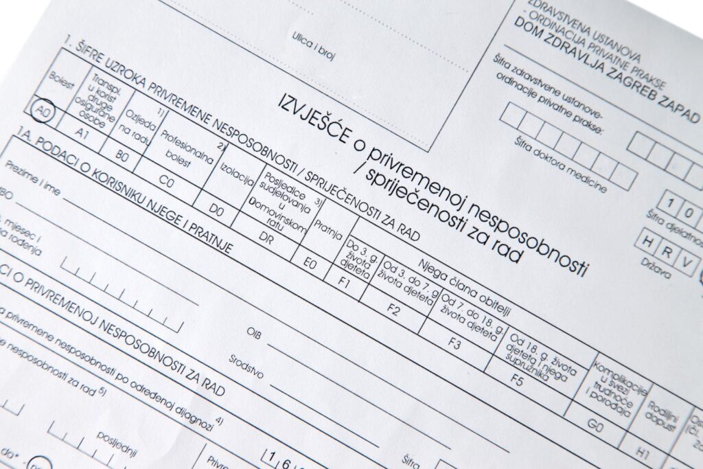 Značajne promjene u isplatama bolovanja u Hrvatskoj od kolovoza 2025.