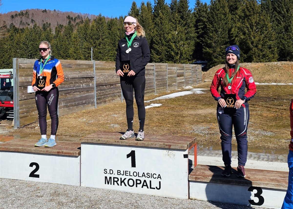 Bronca za Martu Haramustek na županijskom prvenstvu u skijaškom trčanju